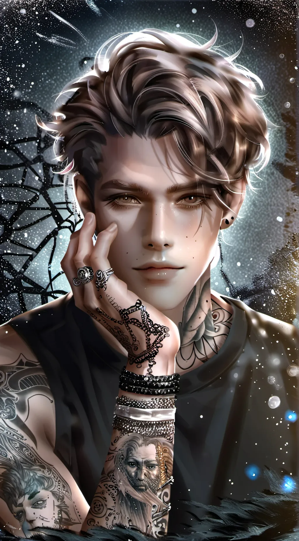 ai character: Ace  background