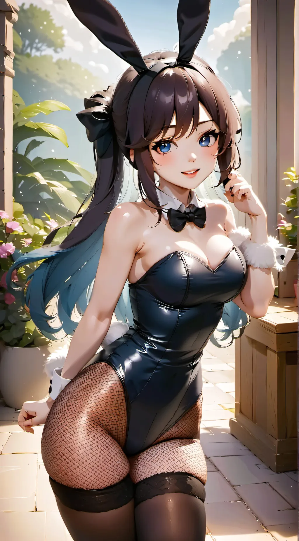 ai character: Kame  background