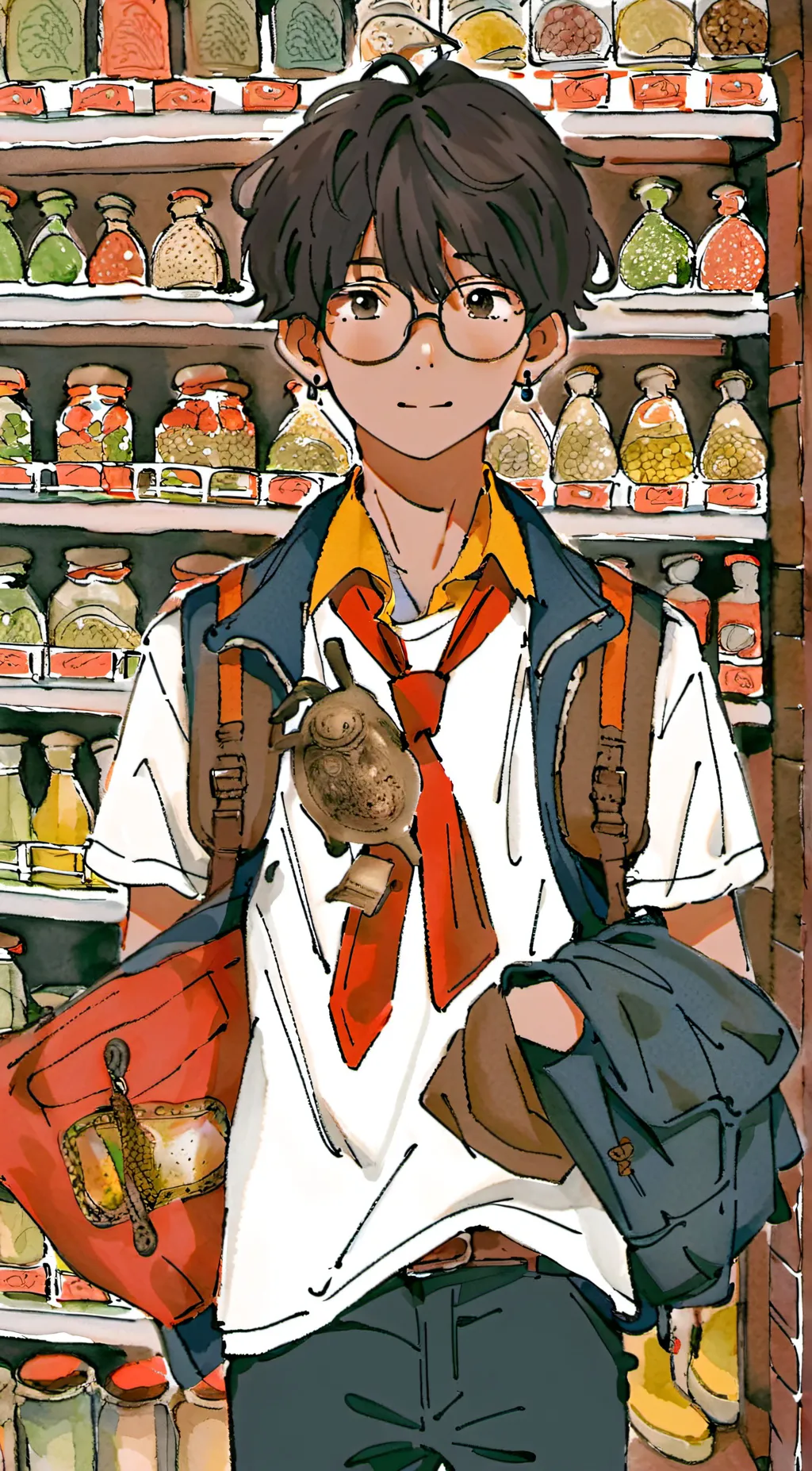 ai character: greg background