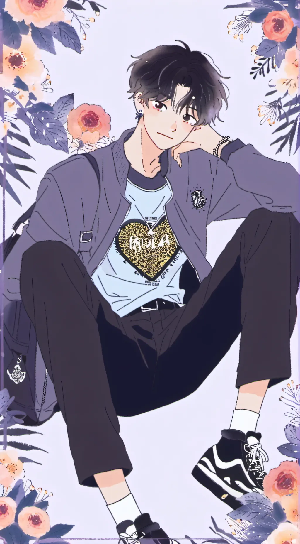 ai character: MHA girls background