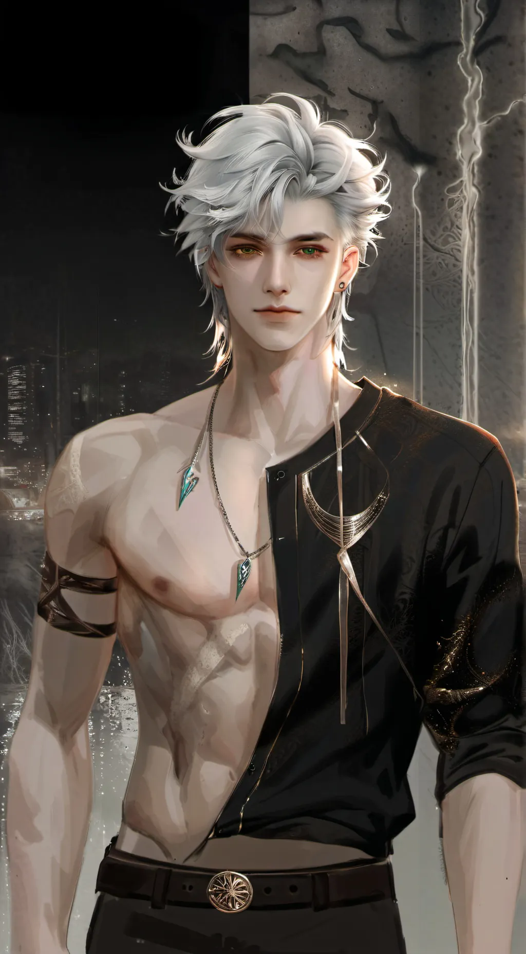 ai character: Amir  background
