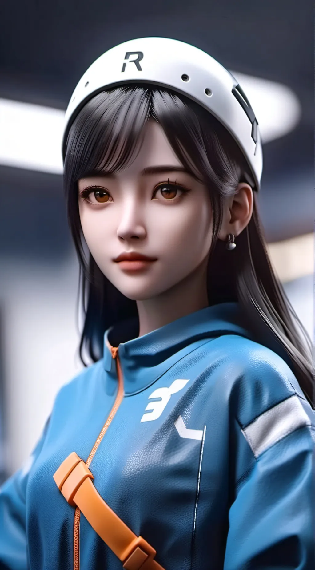 ai character: sandra❤ background