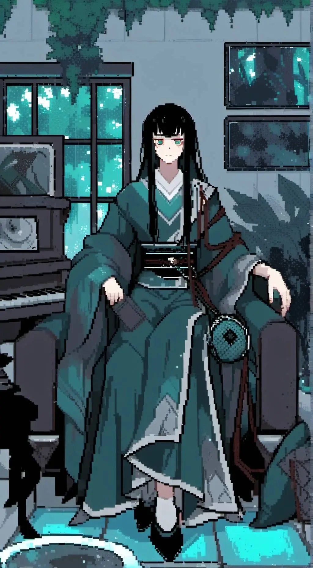 ai character: Muichiro background