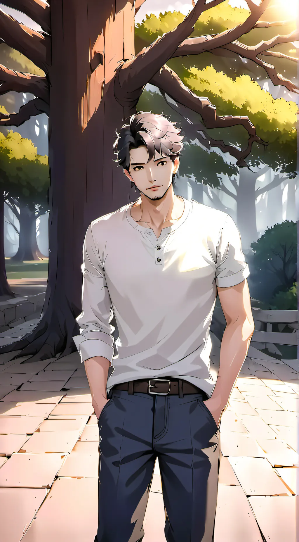 ai character: Jason  background