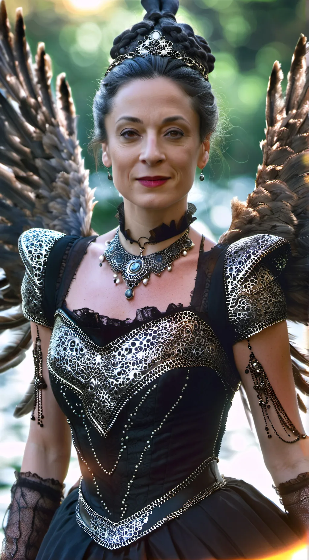 ai character: Miss hardbroom  background