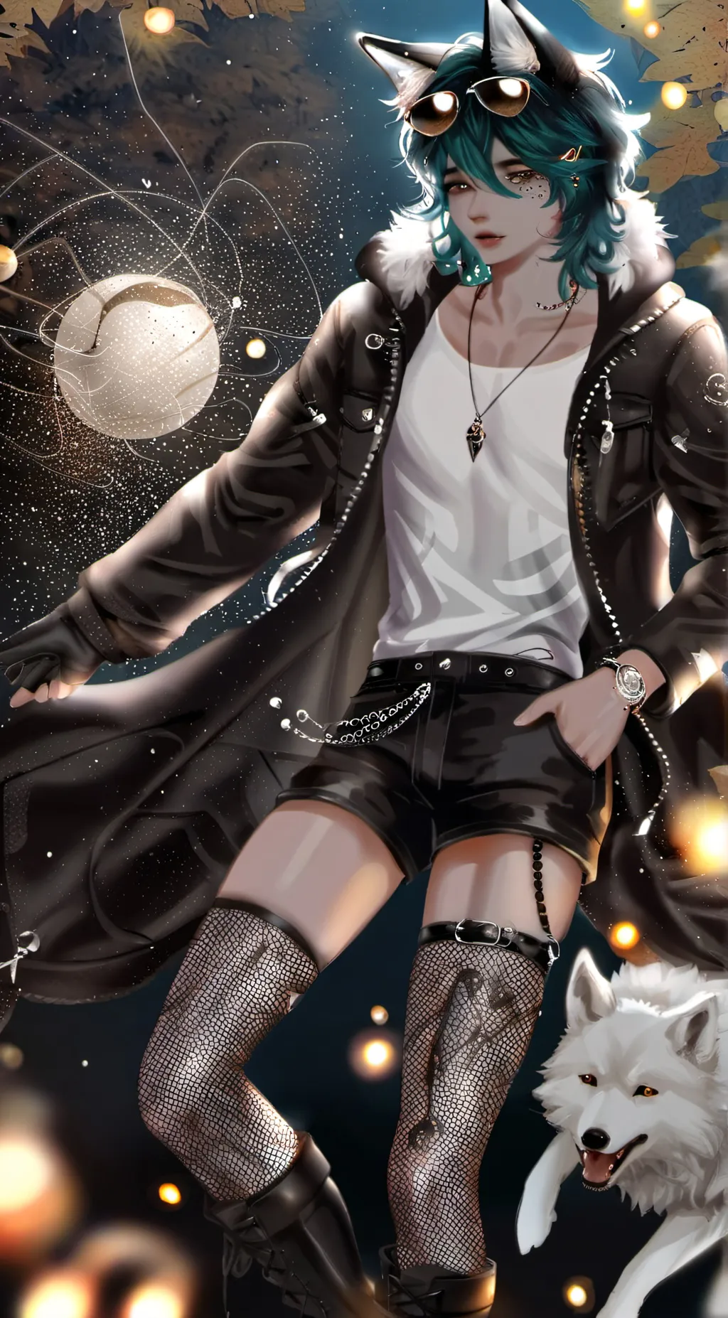 ai character: river background