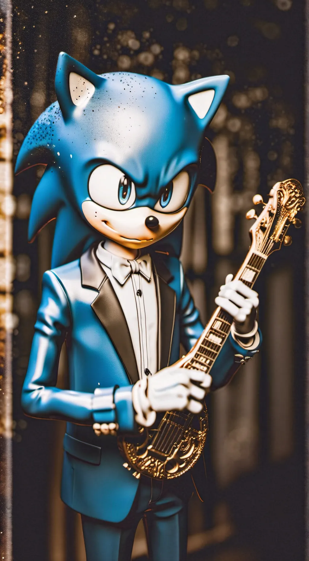 ai character: sonic drunk background