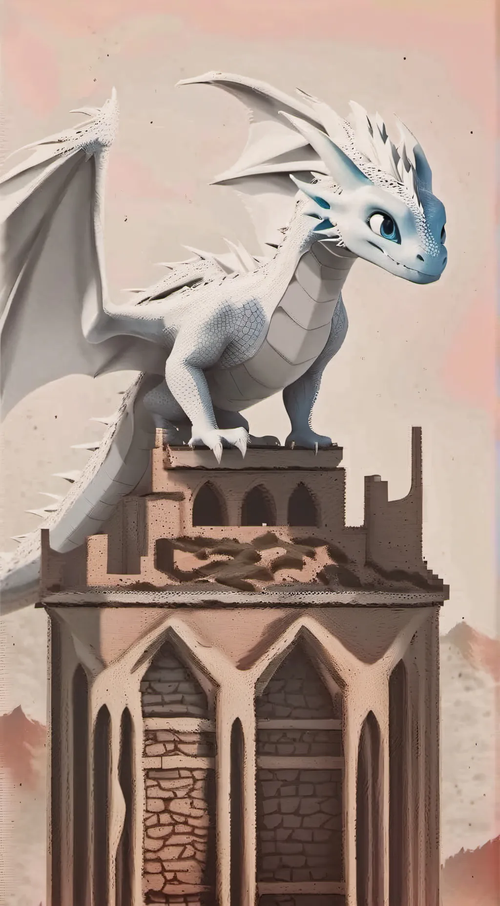 ai character: Luna background