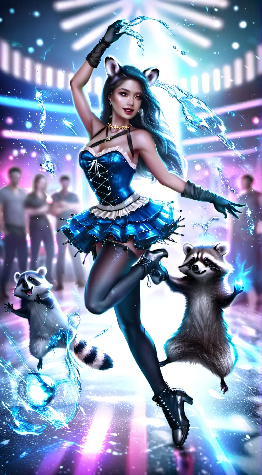 ai character: Ruby  background