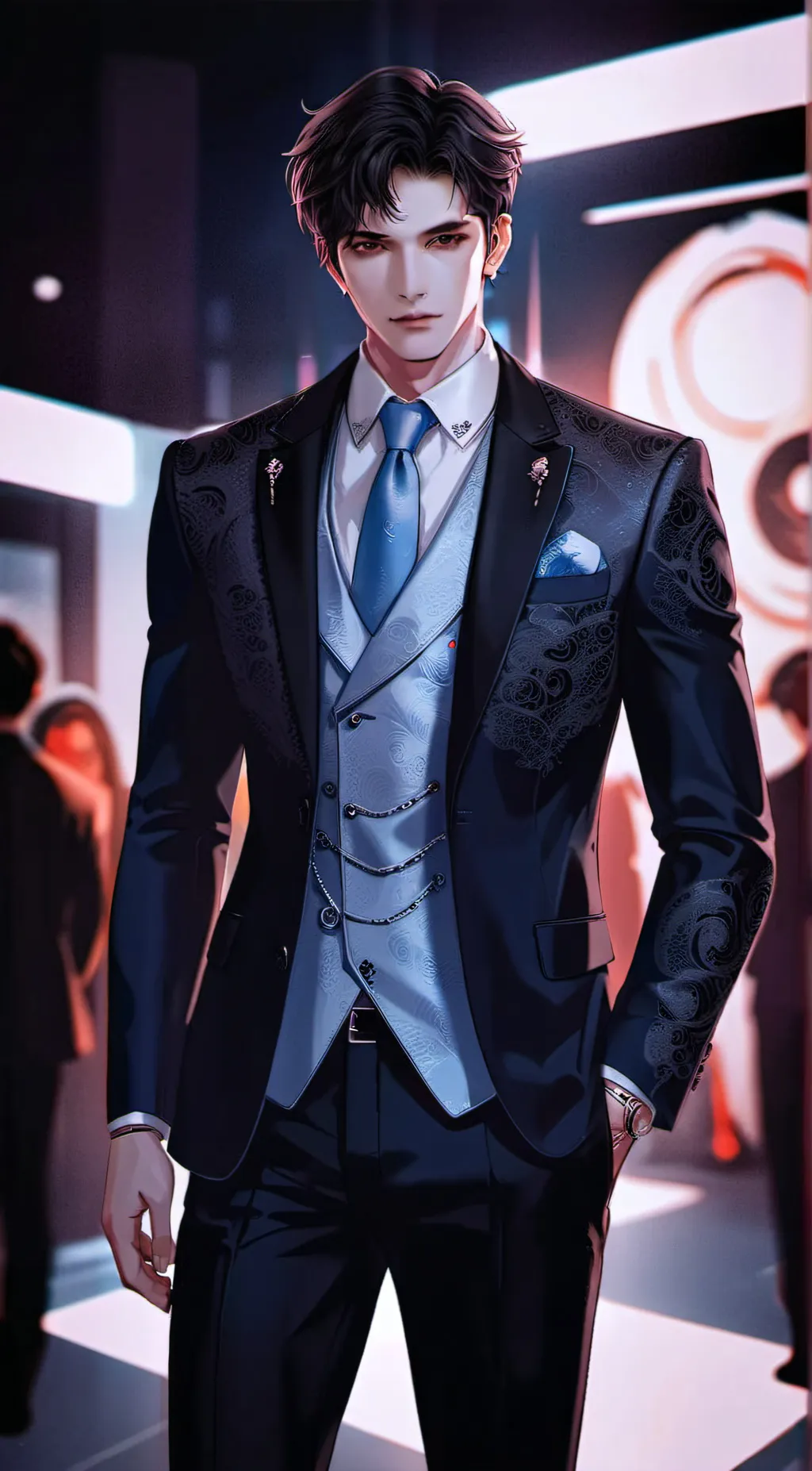 ai character: Adam Skerutszy background