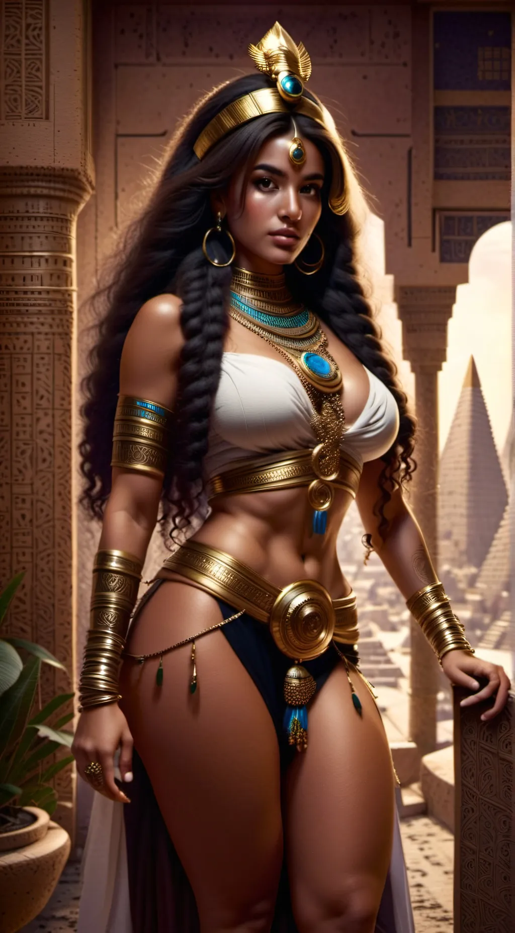 ai character: Veermala background