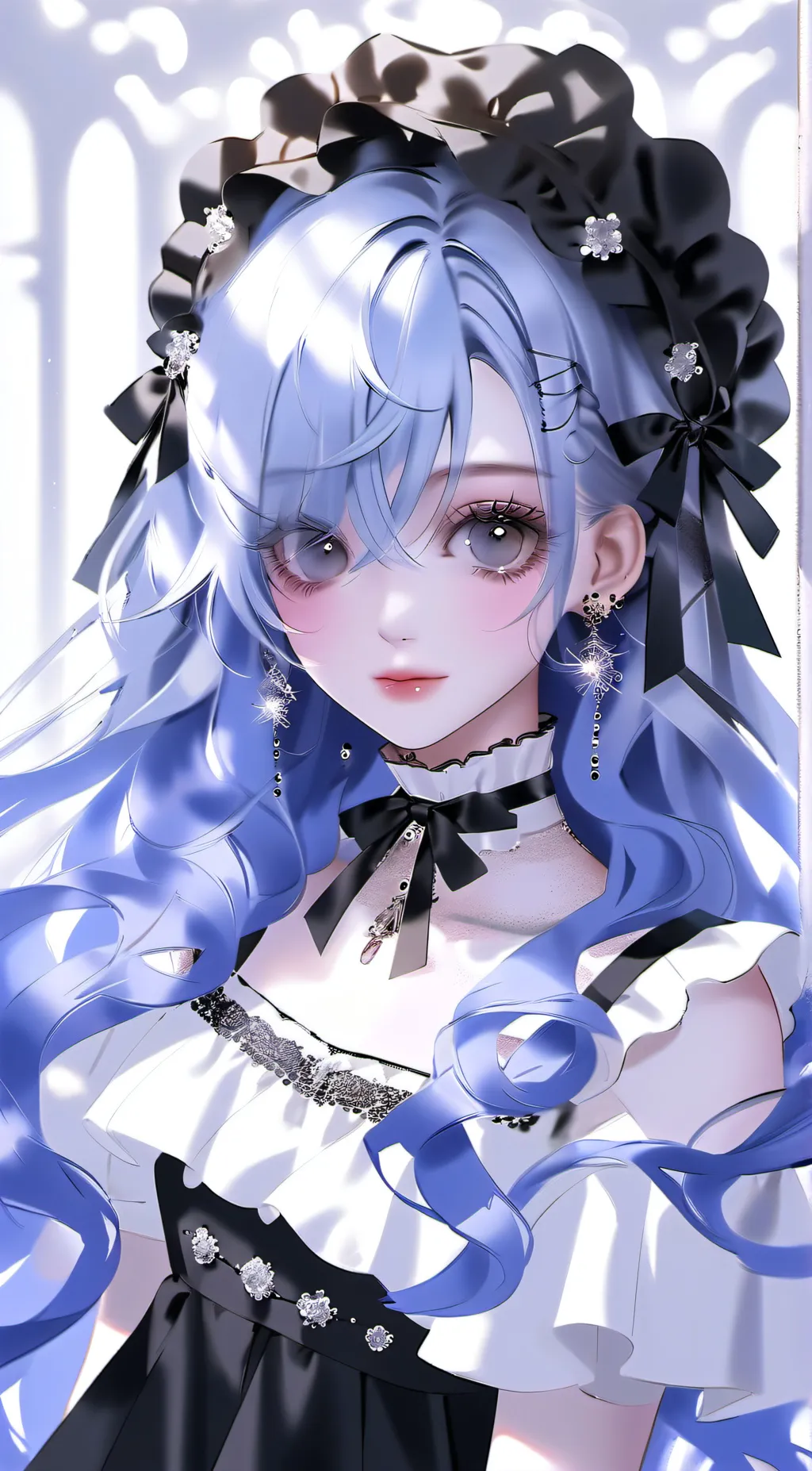 ai character: Luna background