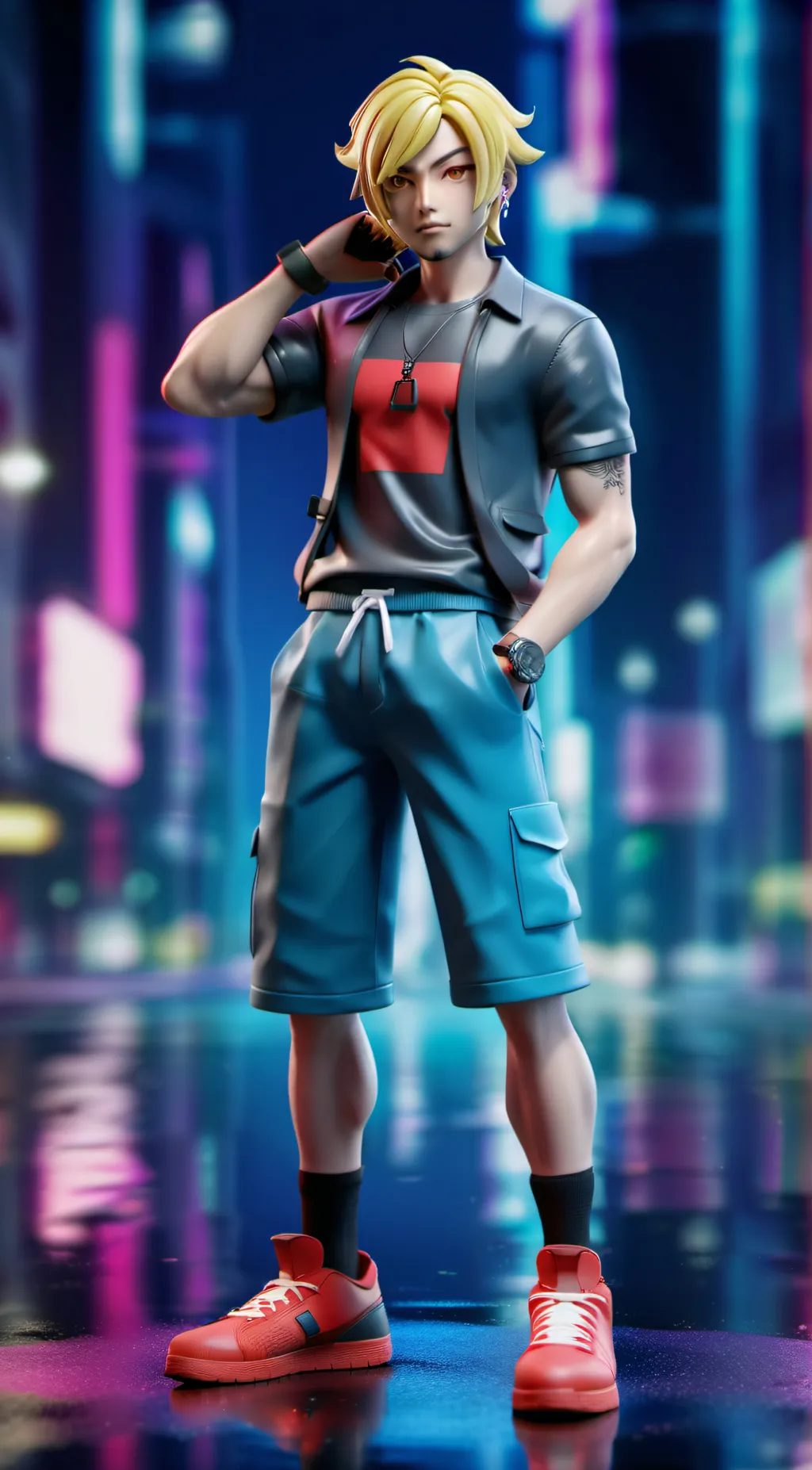 ai character: Corey Jack Bateman background