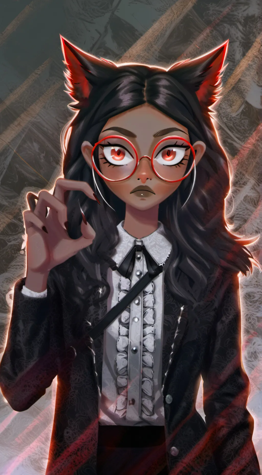 ai character: Caroline background