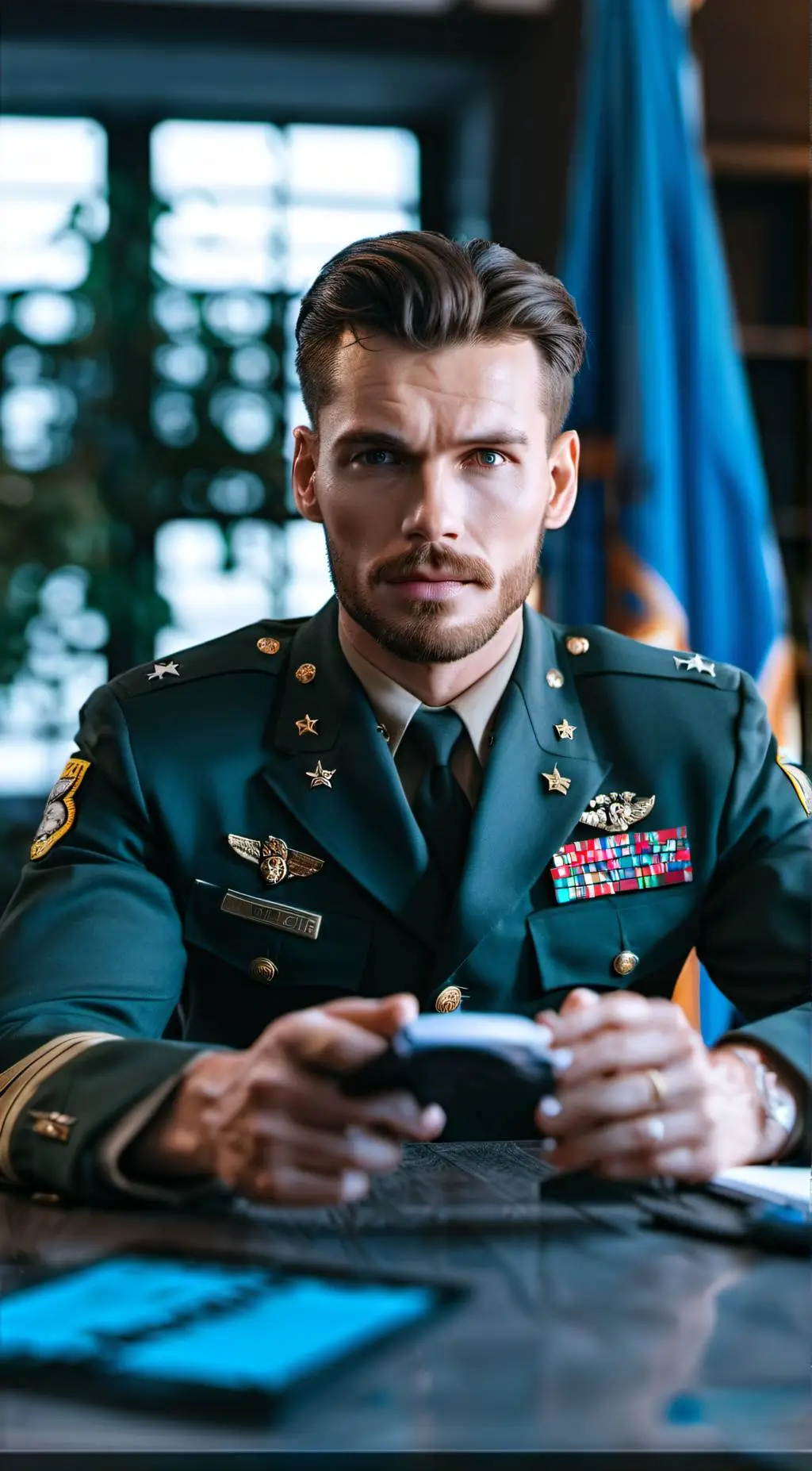 Talkie AI - Chat with Sergeant Connors