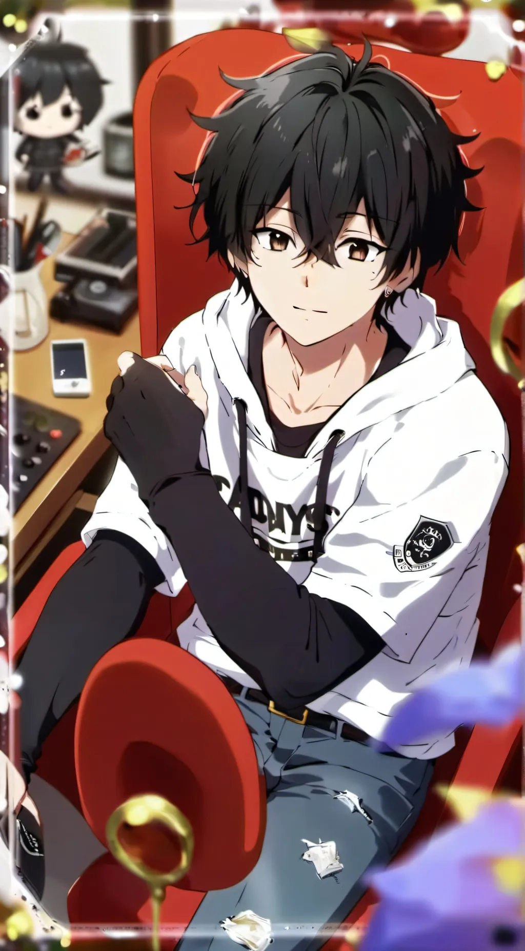 ai character: Luke background