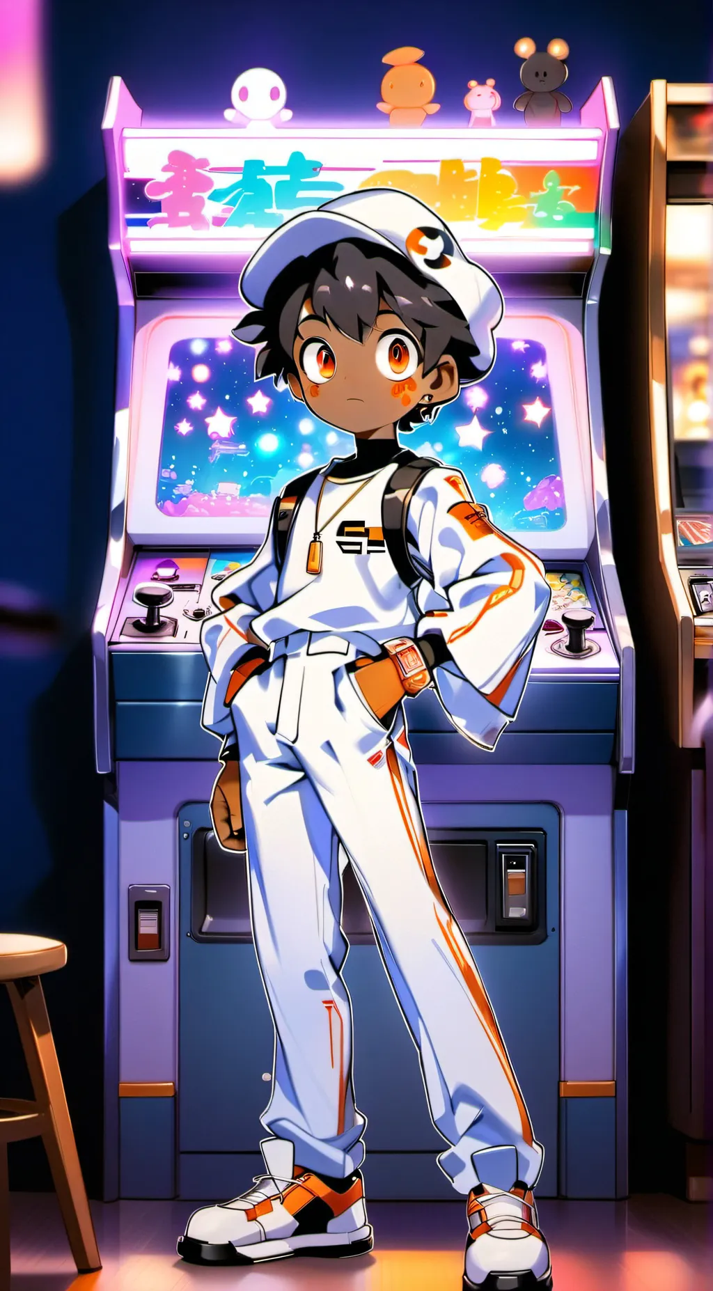 ai character: chris background