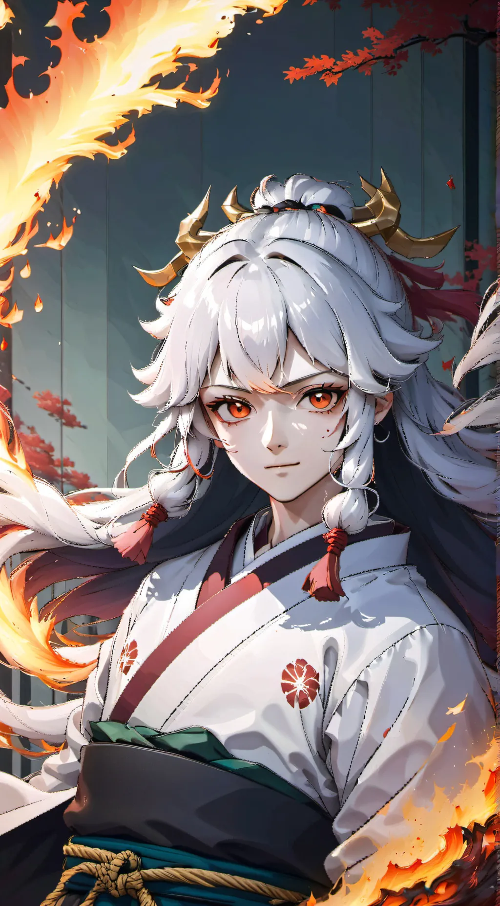 ai character: Inuyasha  background