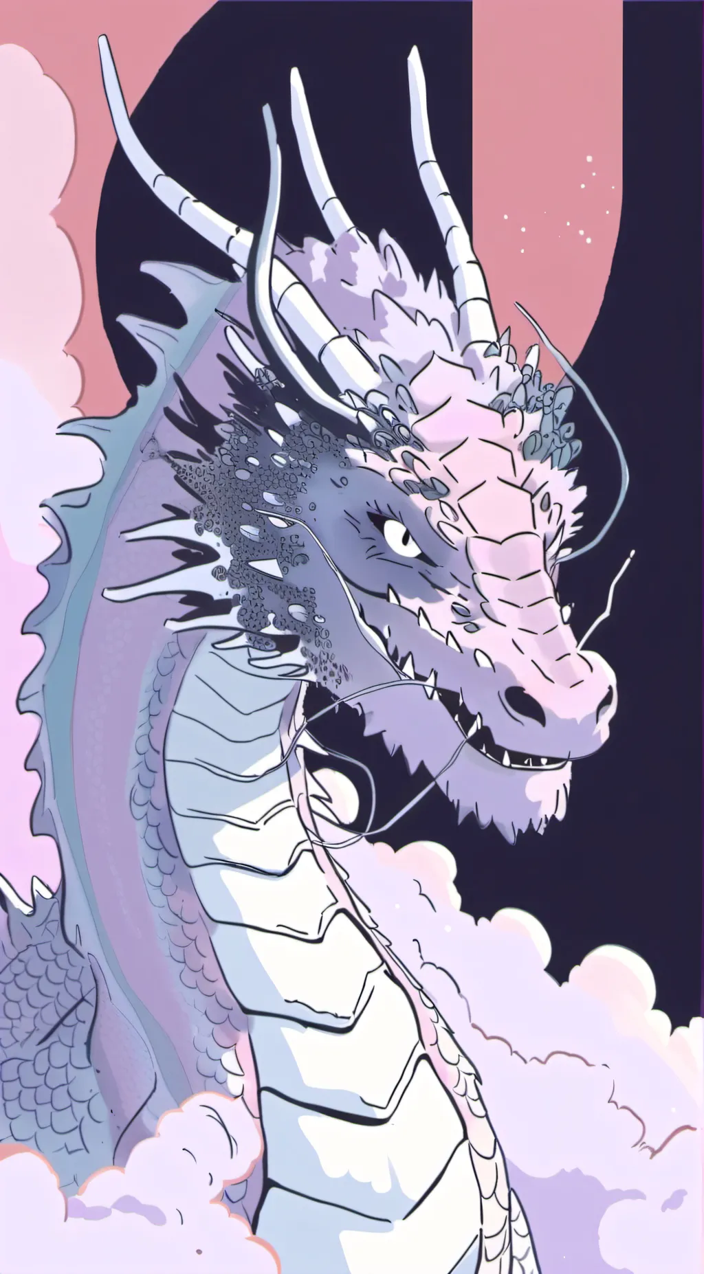 ai character: Fem dragon background