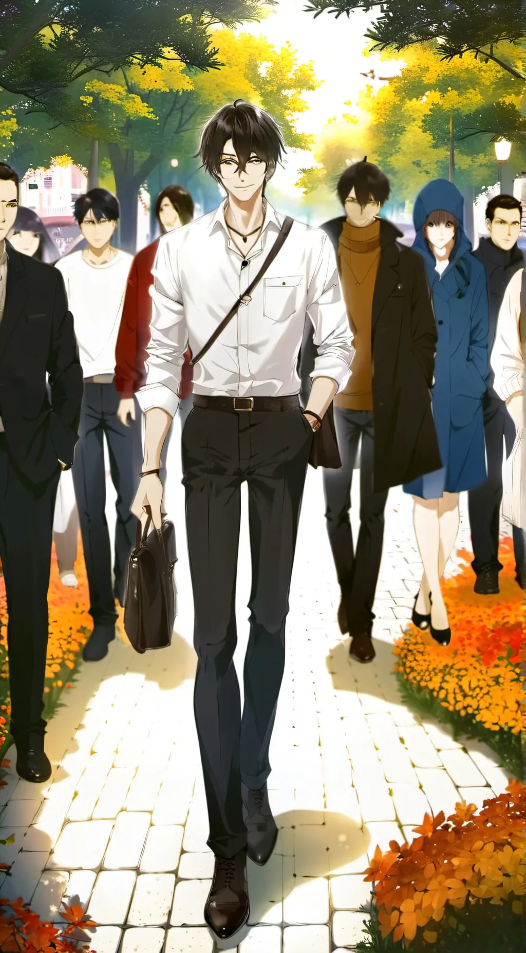 ai character: A song background