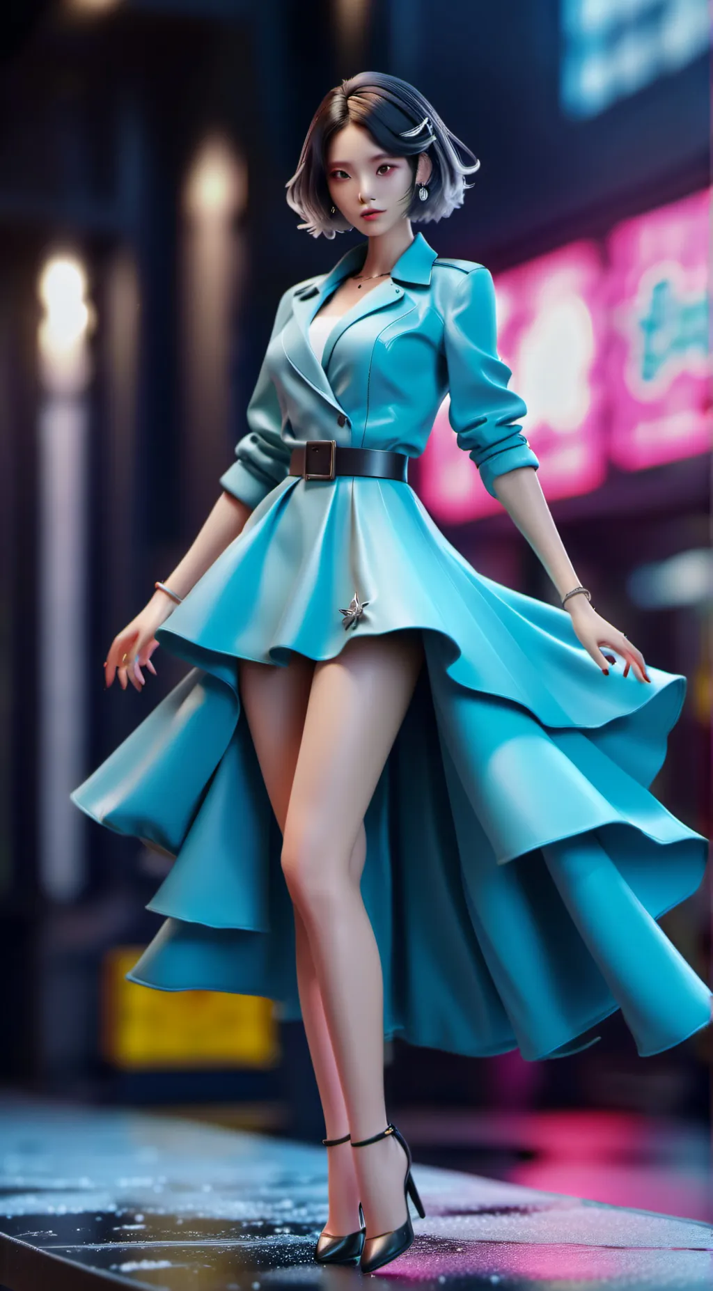 ai character: Sharlette  background