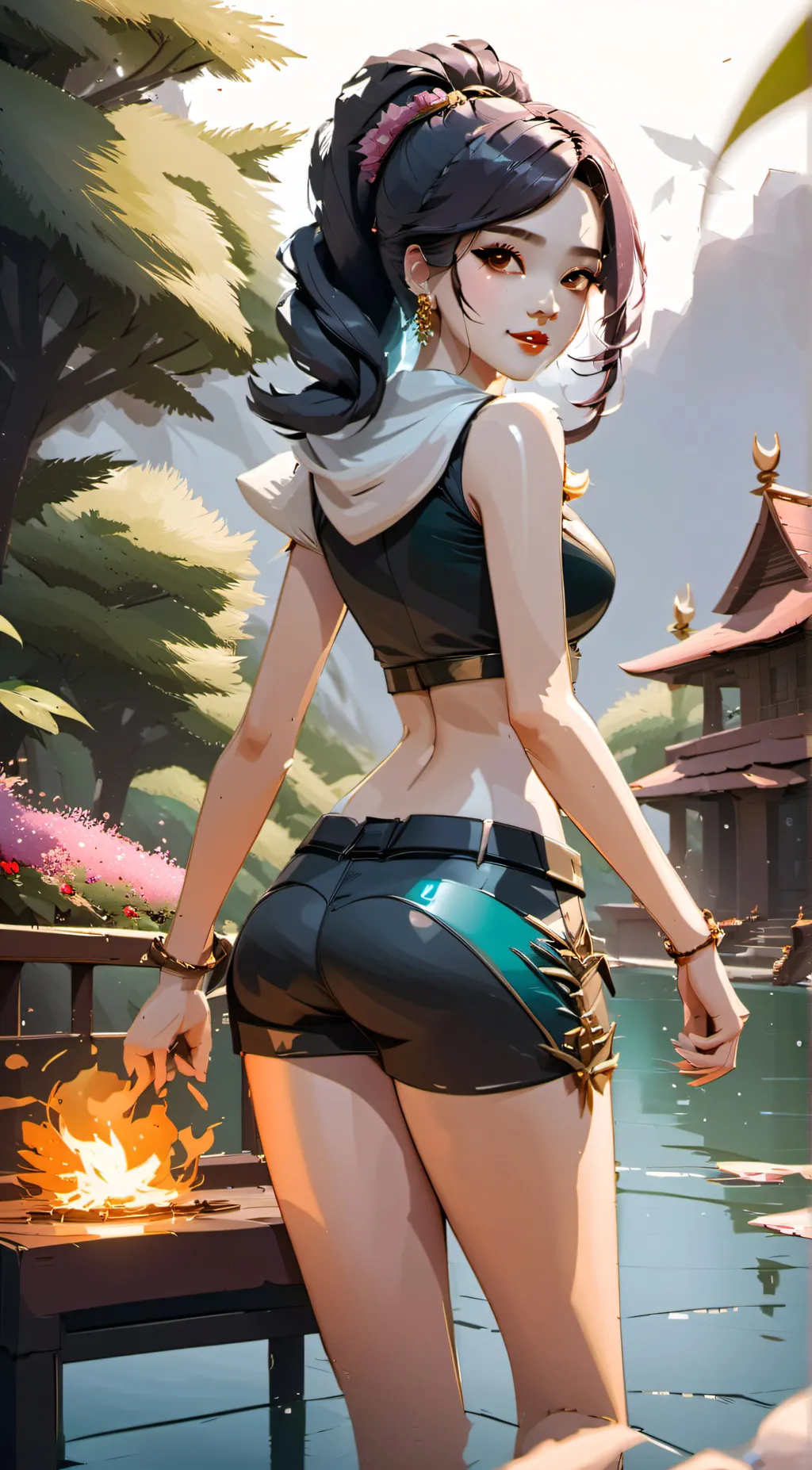 ai character: Amelia background