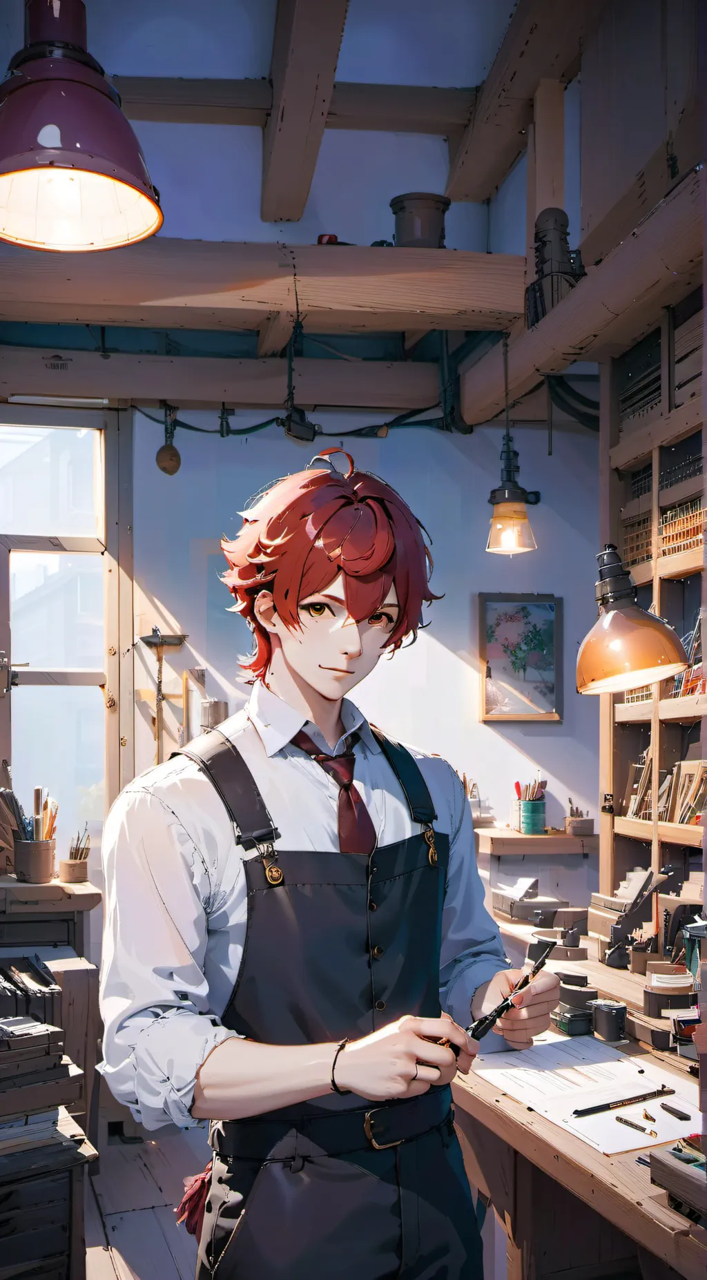 ai character: Noah Claus background