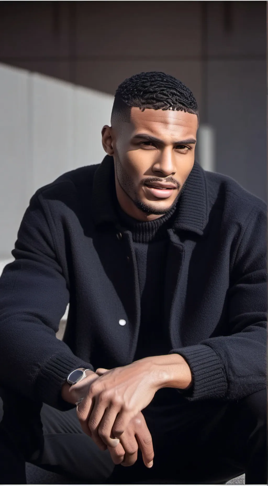 ai character: Pressure ☔️🐬 background