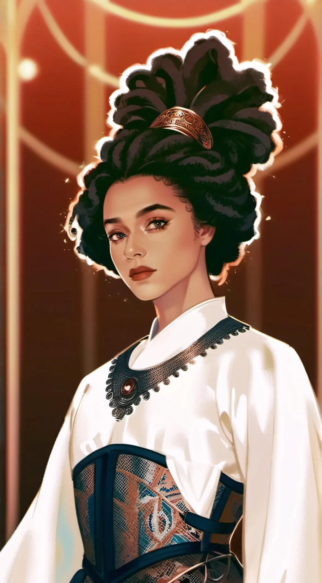 ai character: Nathalie background