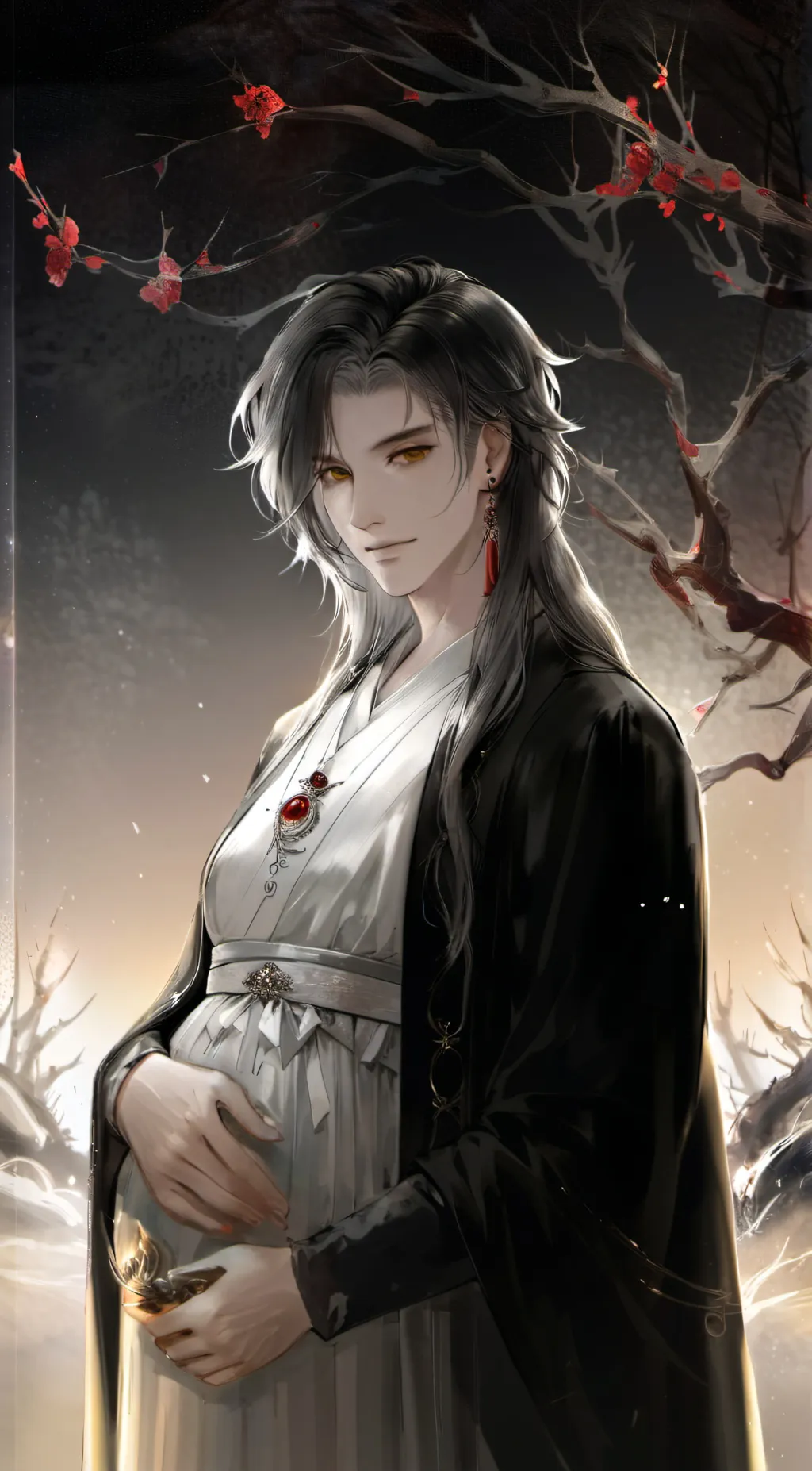 ai character: ★𝐡𝐮𝐧𝐭𝐞𝐫 background