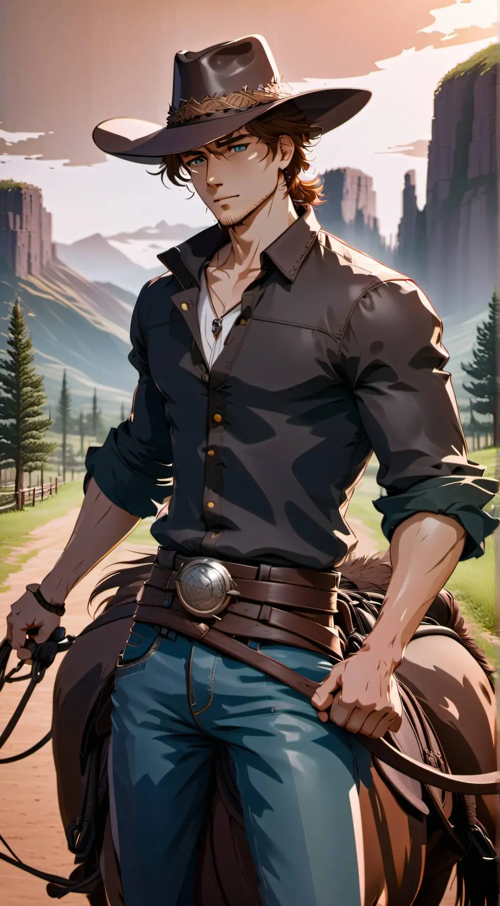 ai character: Mason background