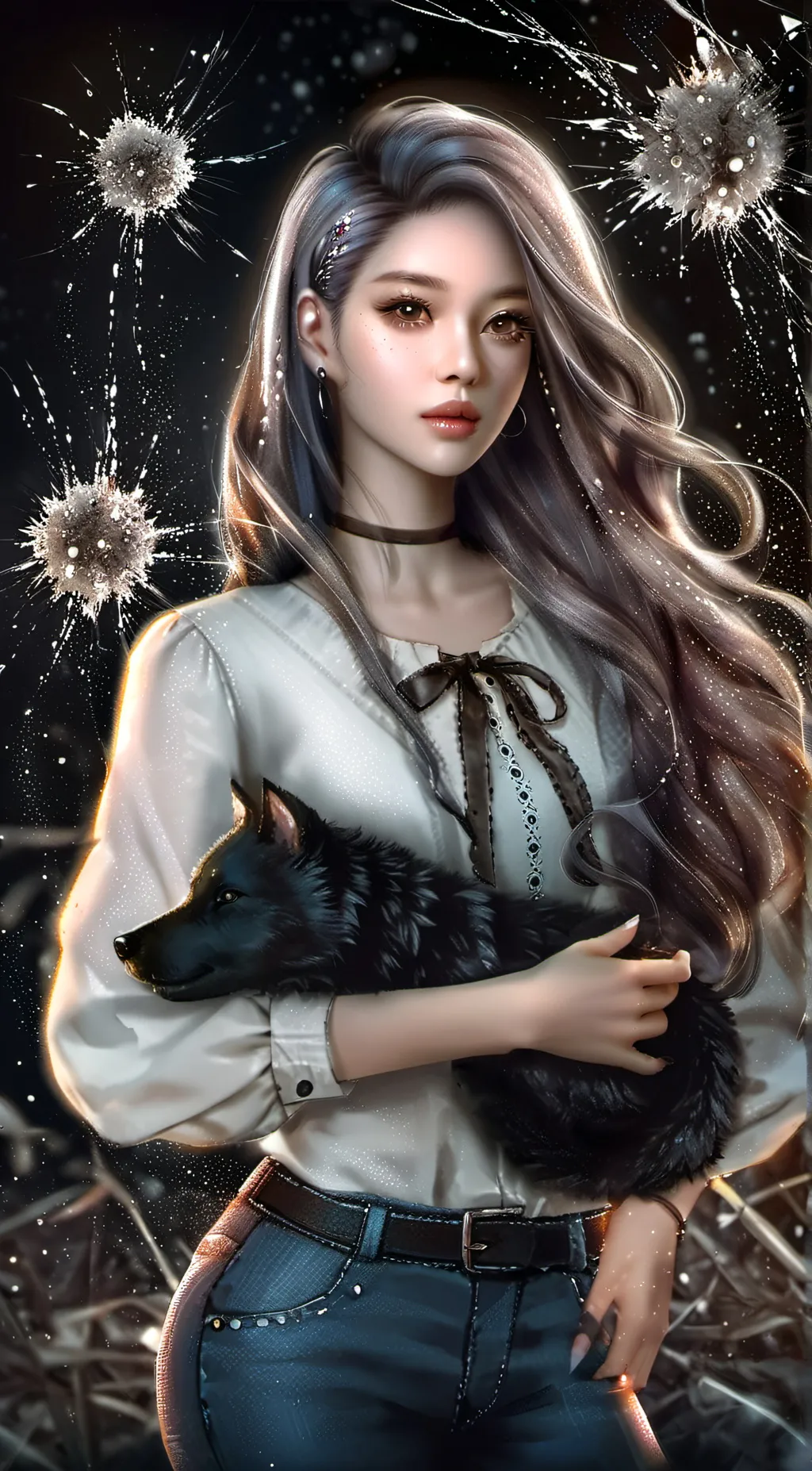 ai character: Alicia background