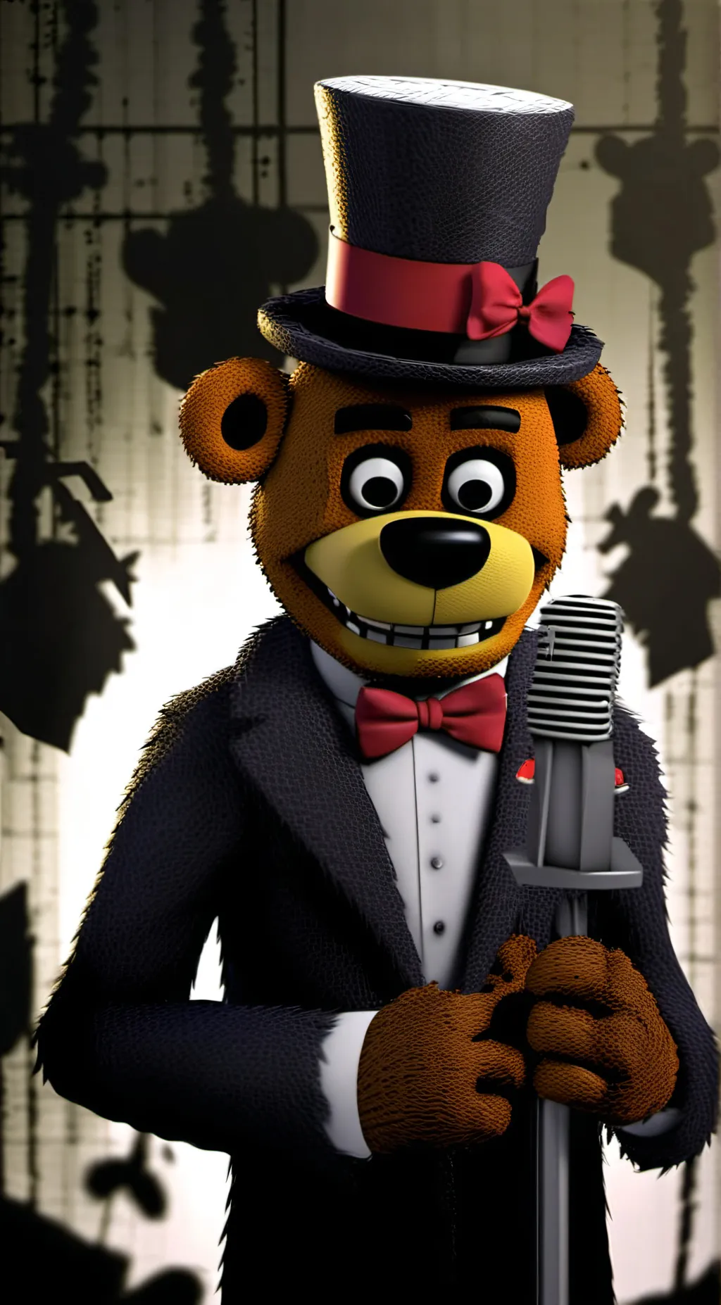 ai character: Freddy Fazbear🐻 background