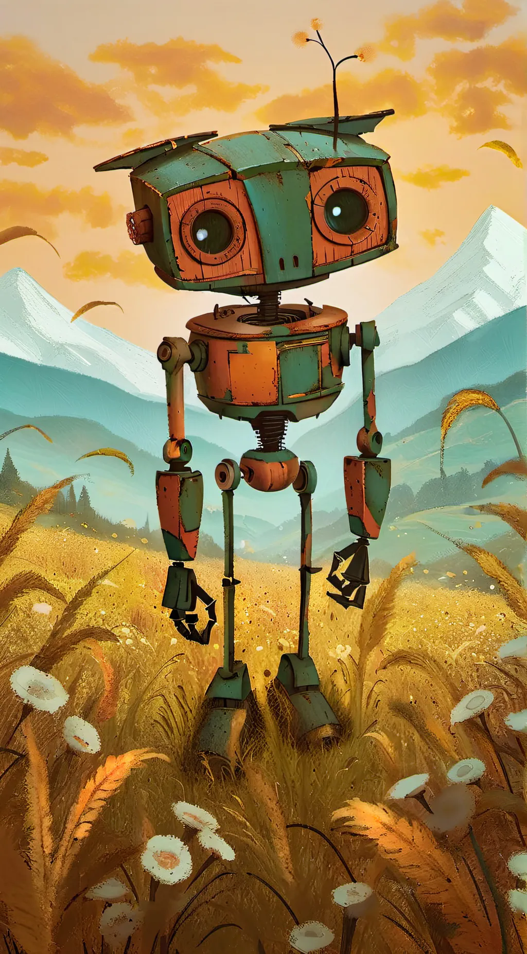 ai character: Roz background