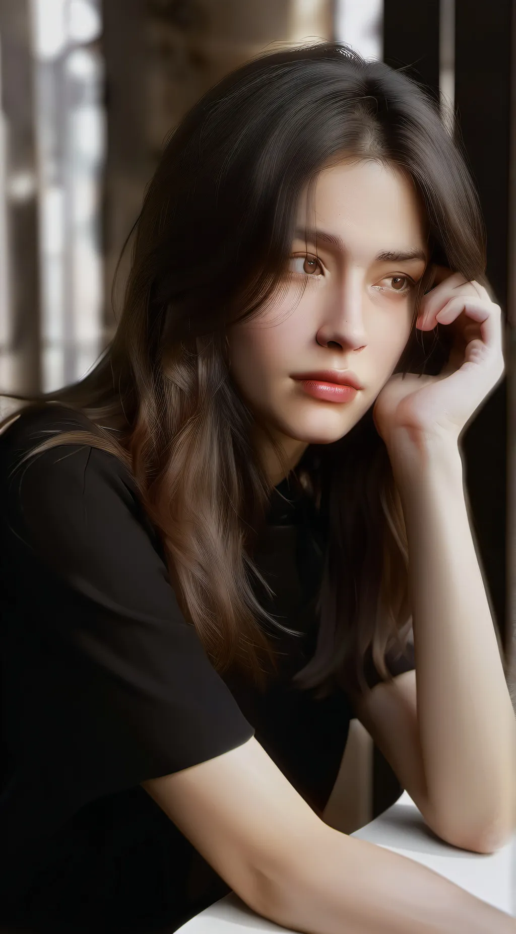 ai character: Amanda background