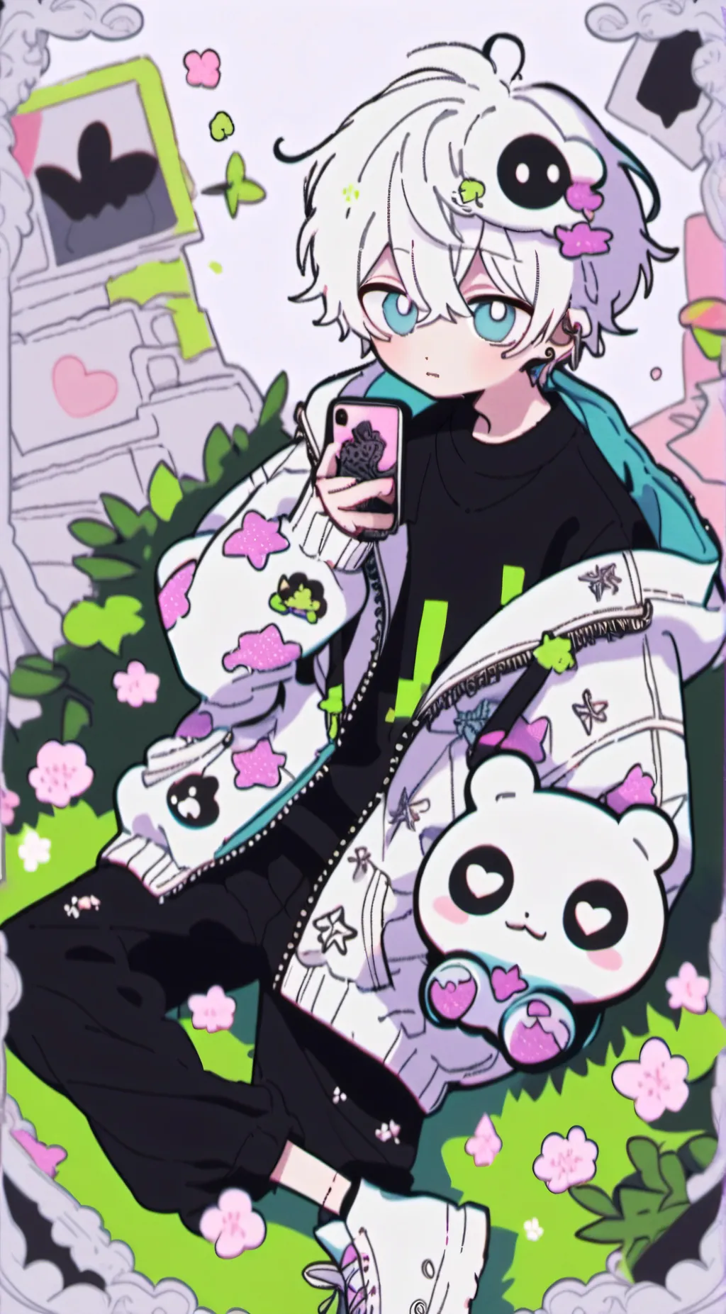 ai character: jay💝 background