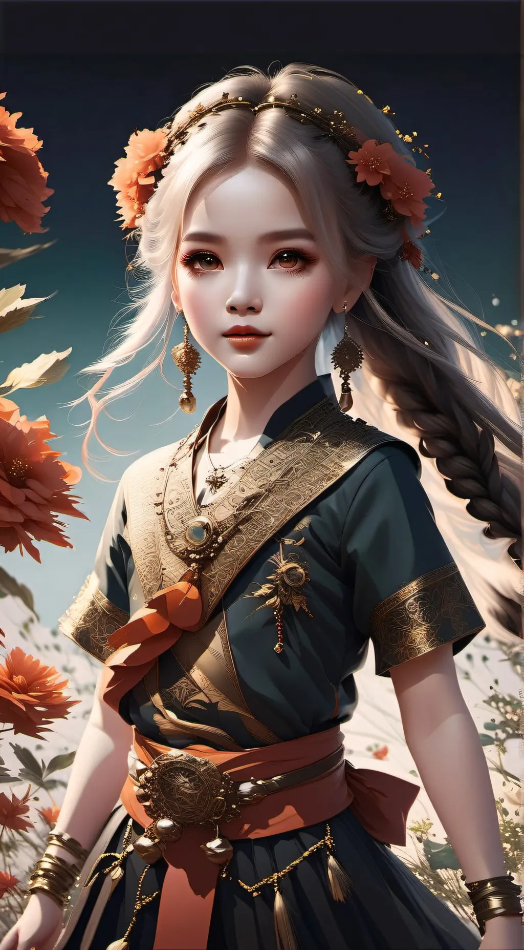 ai character: kayla background