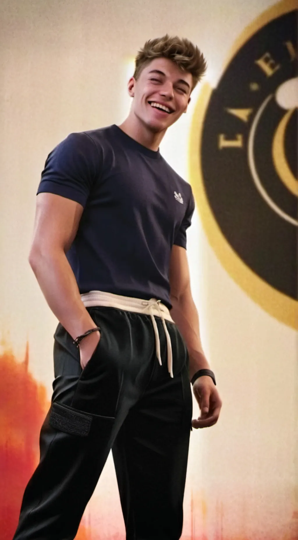 ai character: Blake background