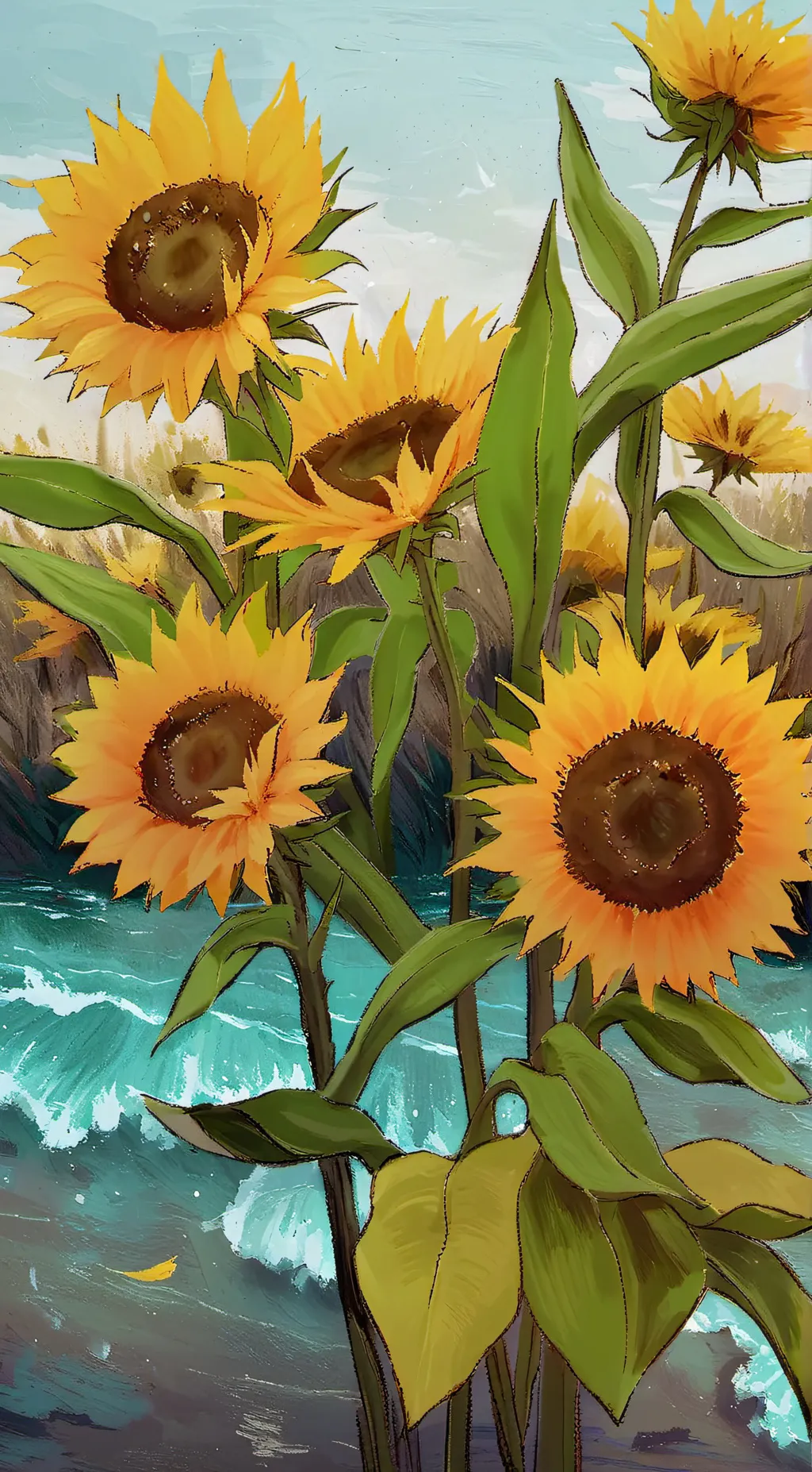 ai character: Aria background