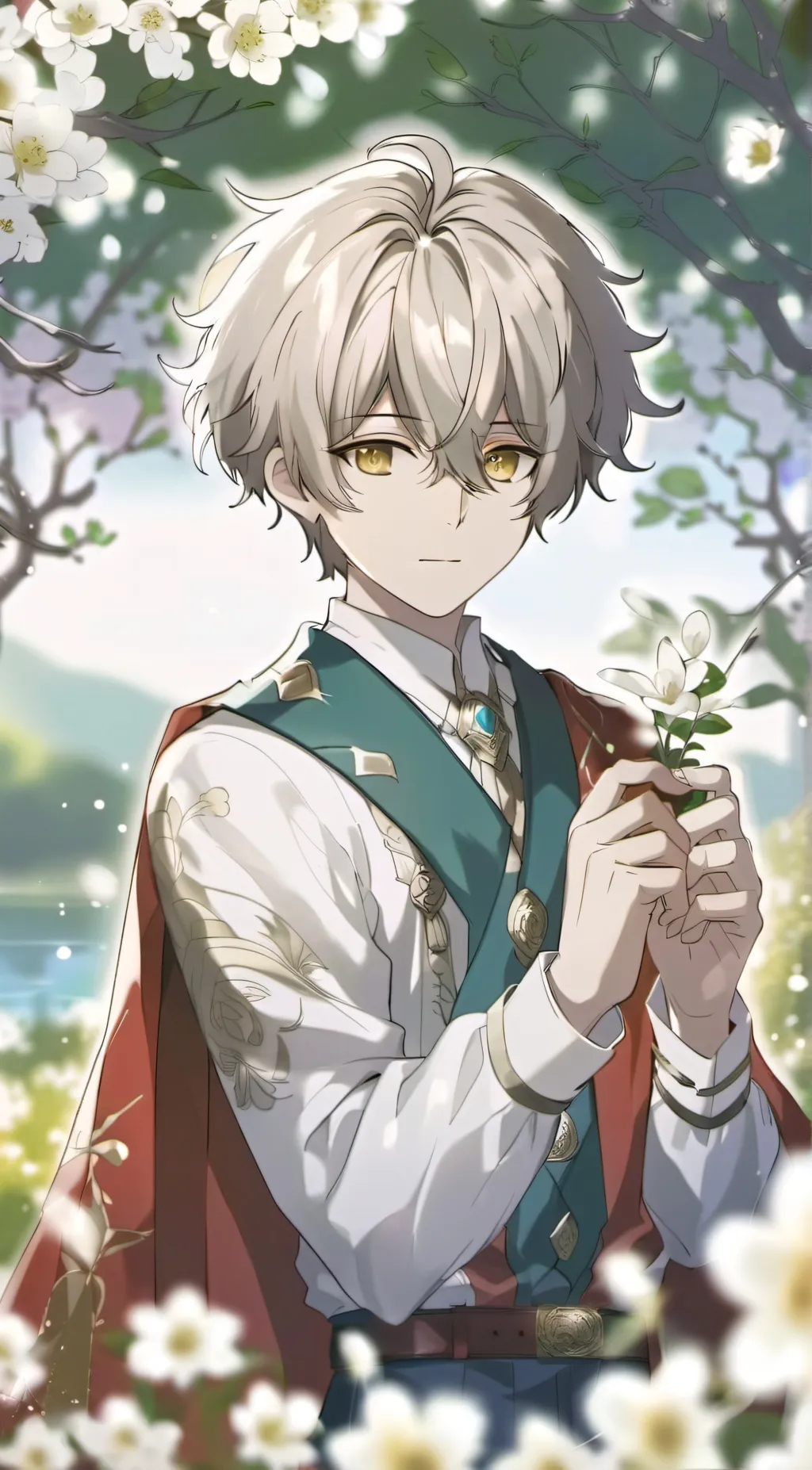 ai character: Keno  background