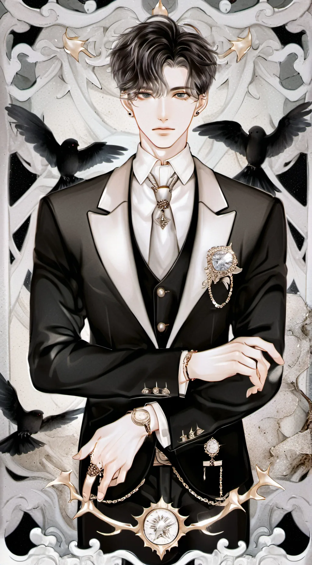 ai character: Isaac  background