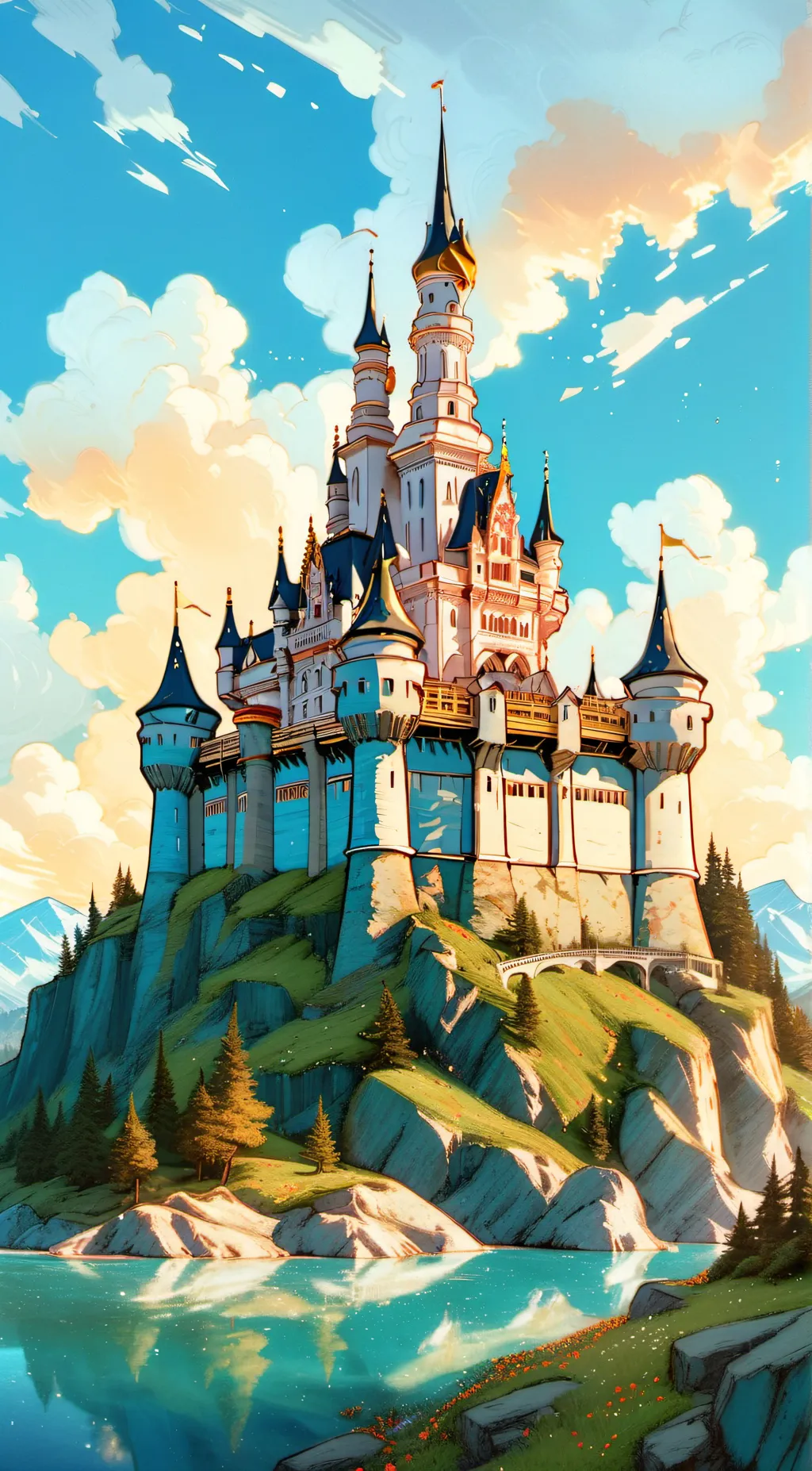 ai character: Fizzarolli x Ozzie background