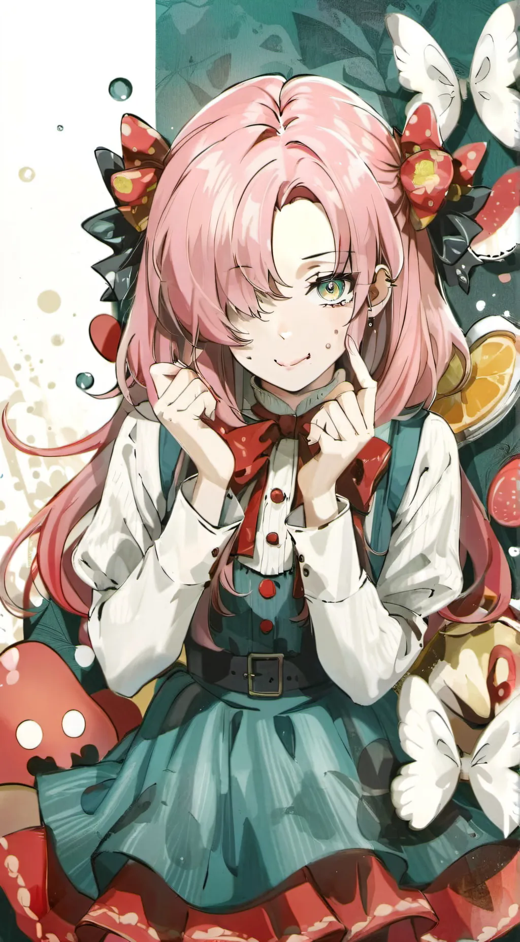 ai character: Chains background