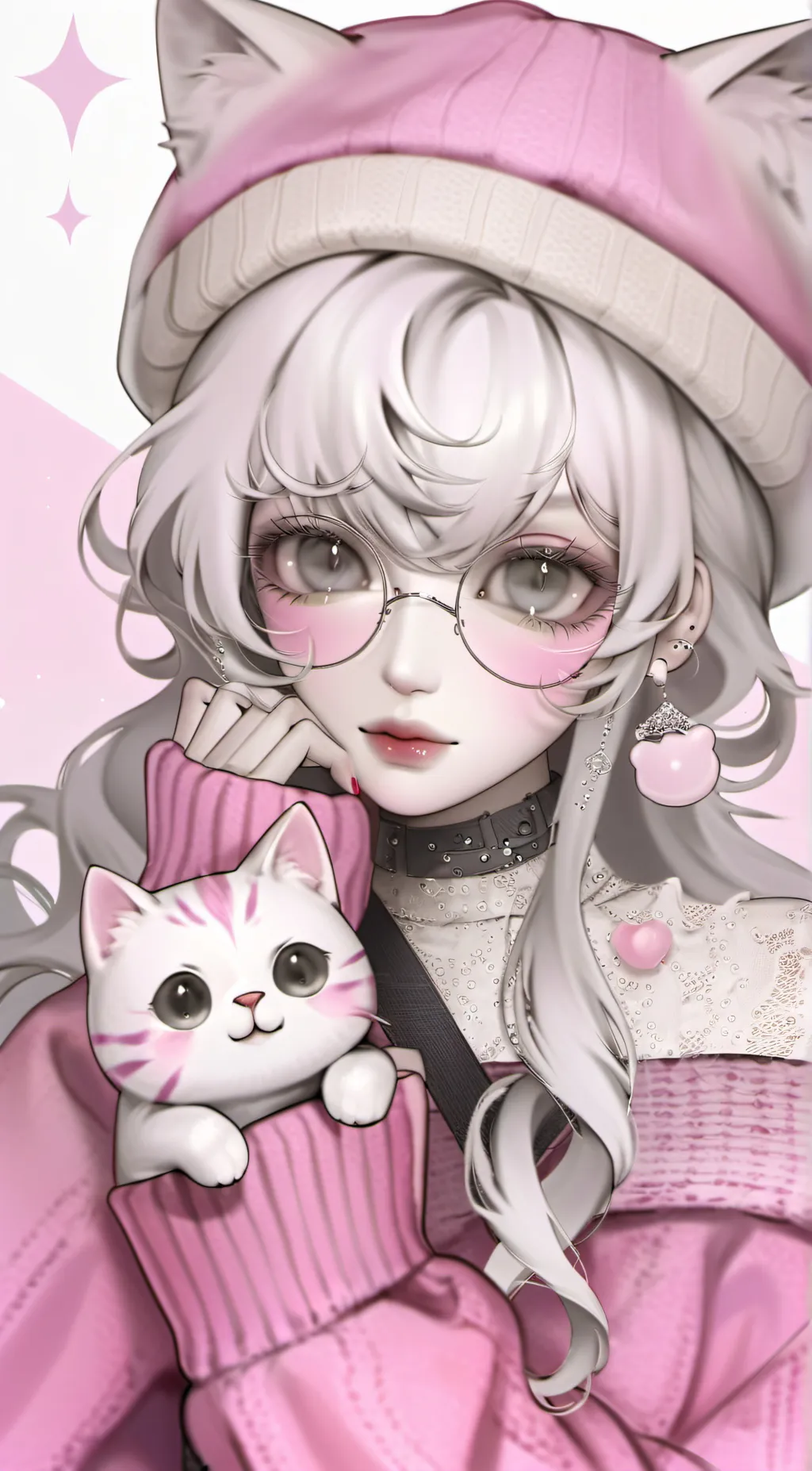 ai character: Neko infection background