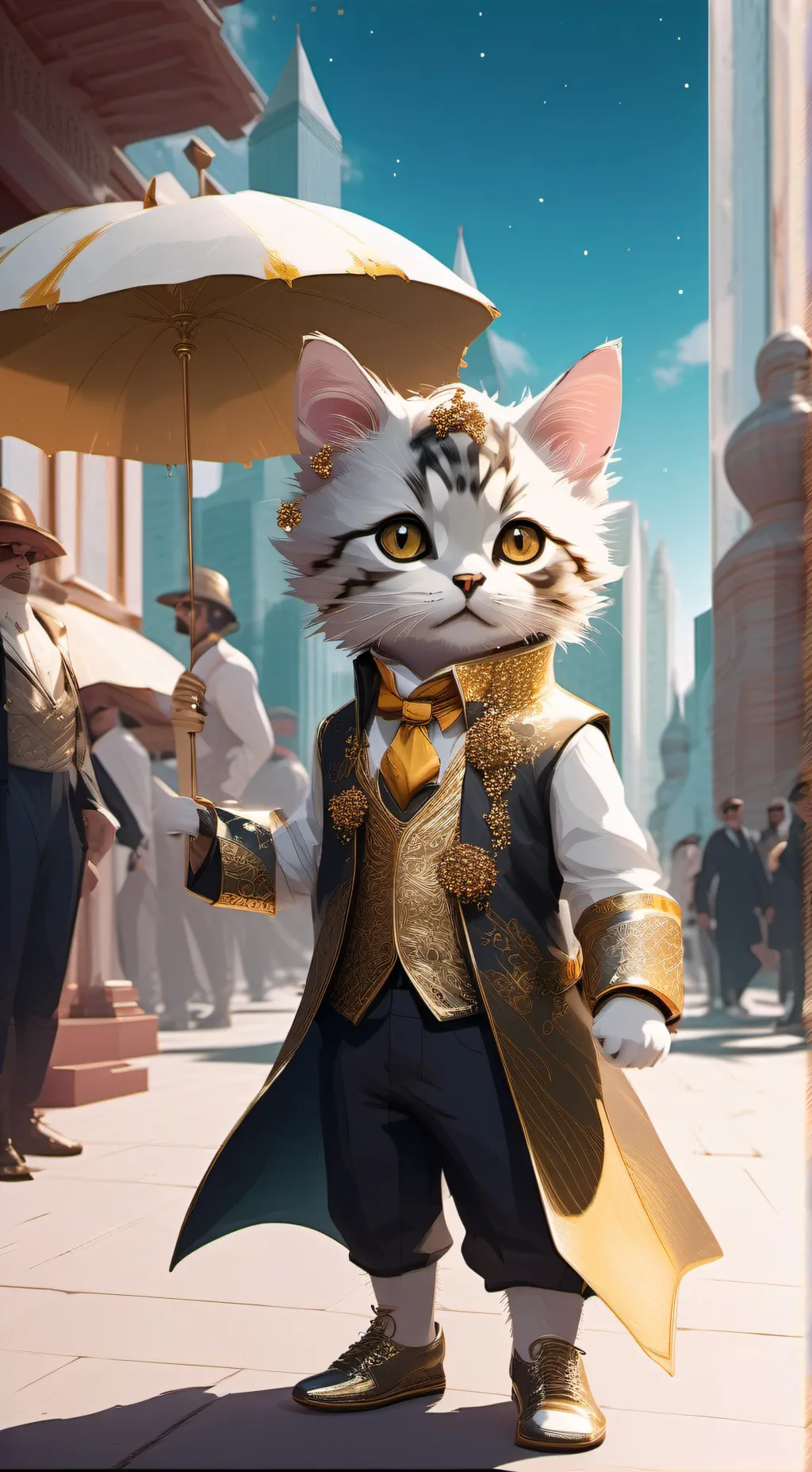 ai character: Leo background