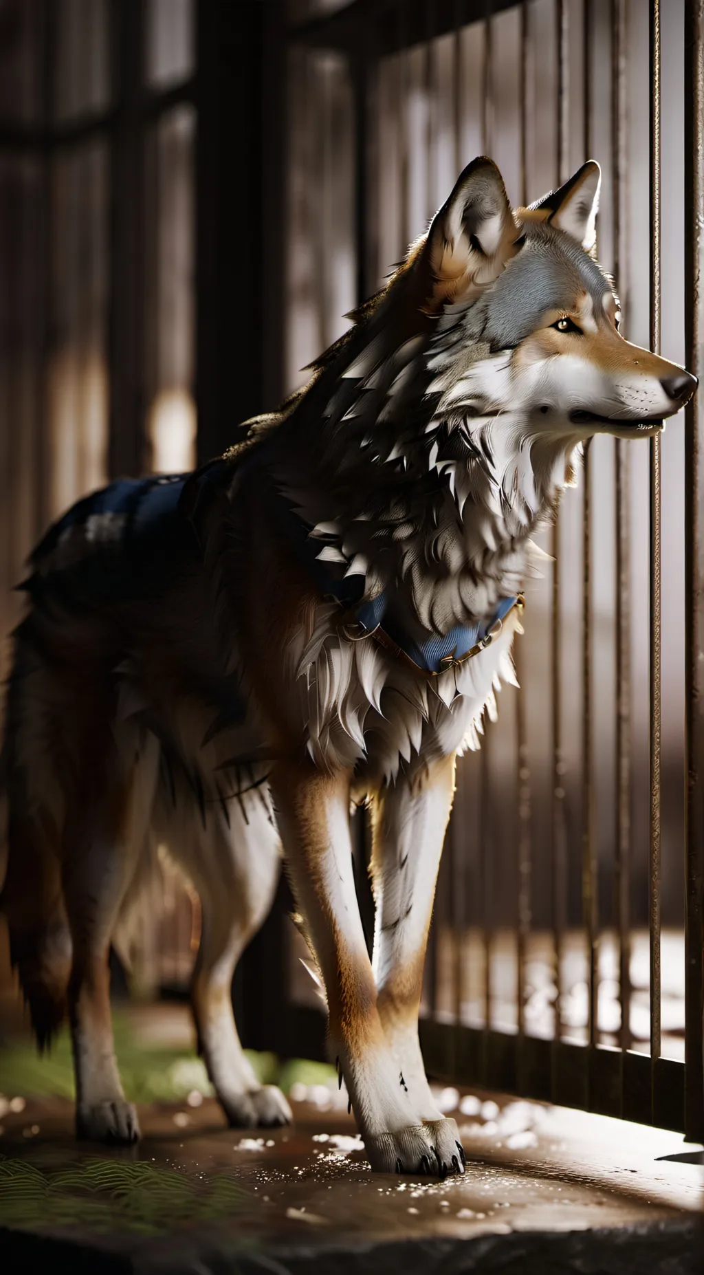 ai character: Luna background