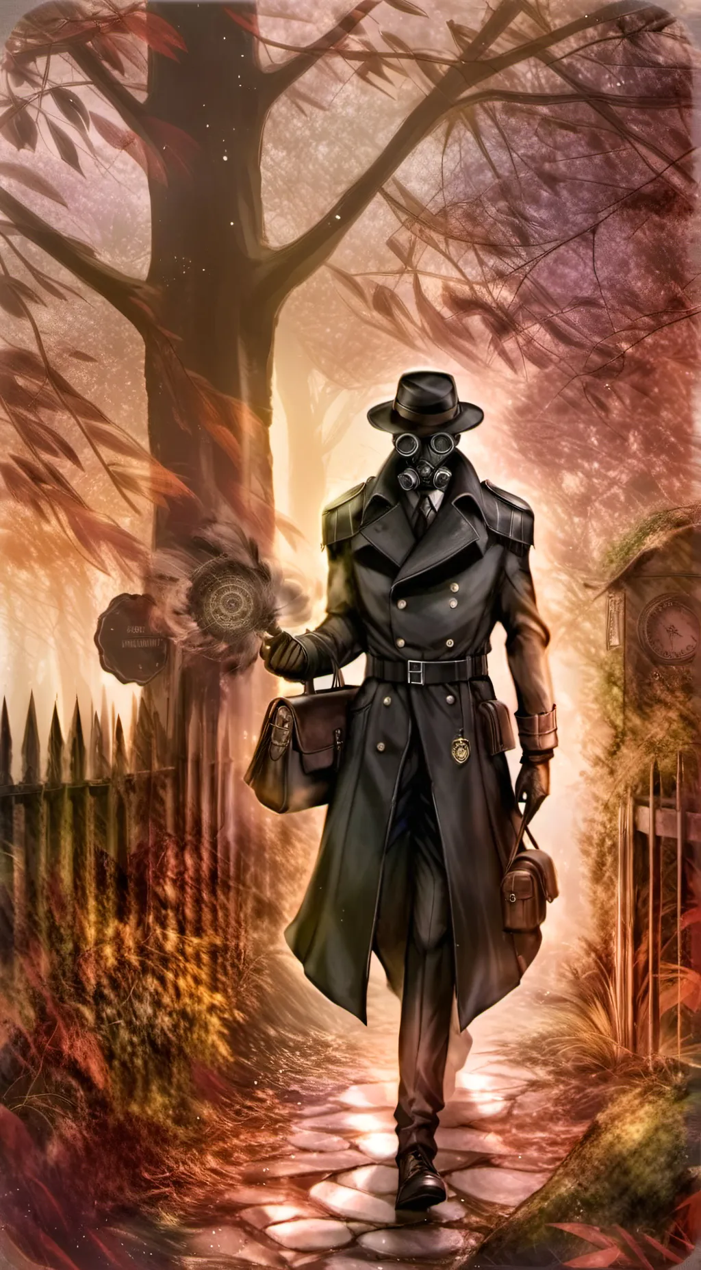 ai character: MysteriousStranger background