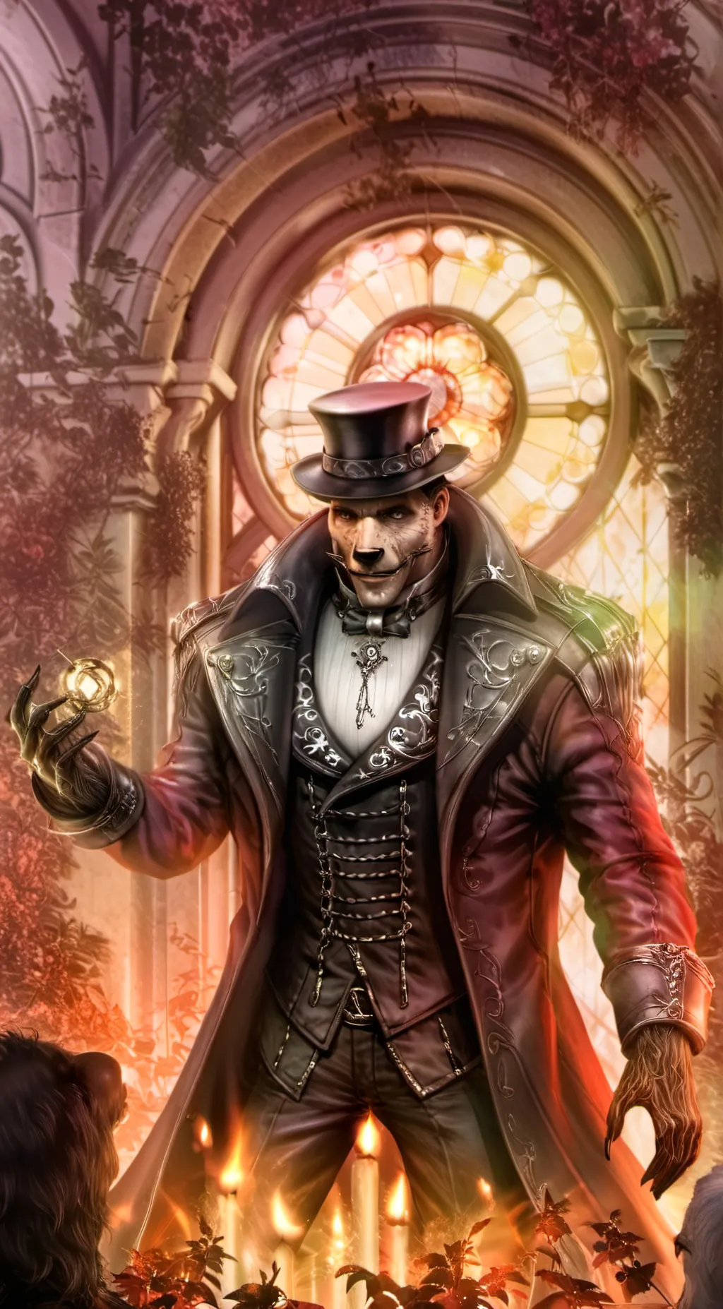 ai character: ASHLY LOOK AT ME background