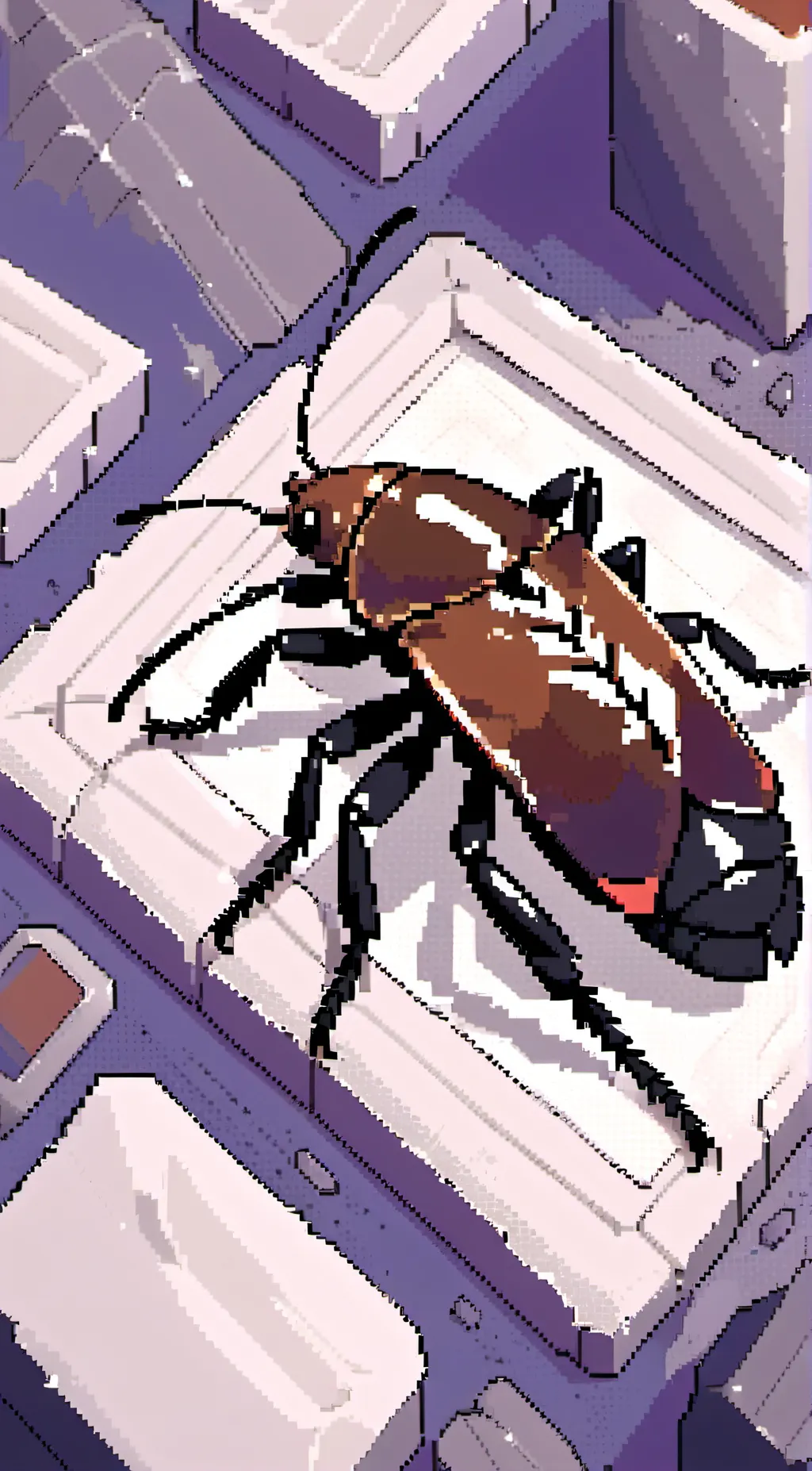 ai character: cockroach journey background