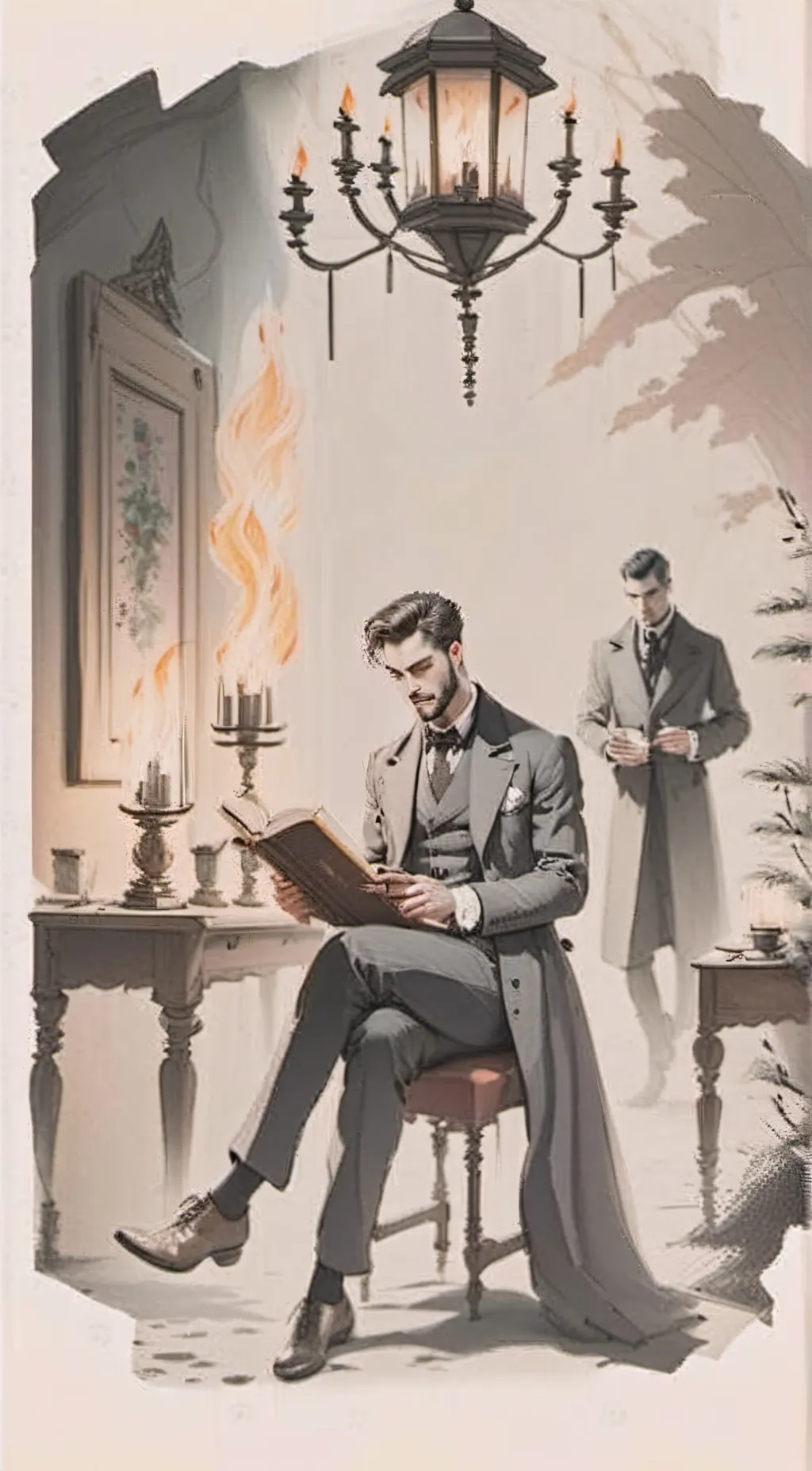 ai character: Bakugo background